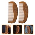 thumbnail image 3 of Miangastore 2pcs Wood Combs Chinese Style Comb Detangling Hair Comb Styling Comb for Women, 3 of 9