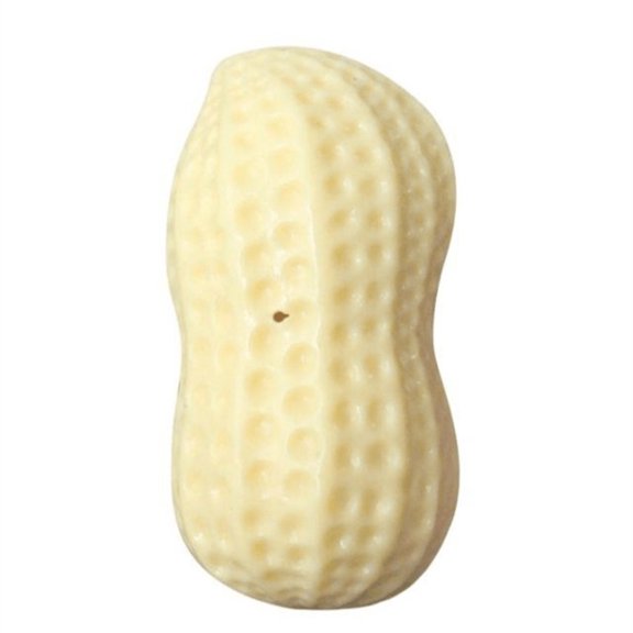 KEINXS Toy Peanut Dog Toy Squeaker Interactive Help Artifact Molar Bite Resistant Toy for Small Dogs Chew Ball