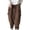 A-Brown, variant on Wide Leg Sweatpants Men with Four Pockets Pant Drawstring Elastic Waist Bottoms Big and Tall Casual Clothes