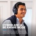 thumbnail image 4 of JLab JBuds Lux ANC Over-Ear Wireless Headphones, 70-Hour Battery, Jélle Midnight Blue, 4 of 8