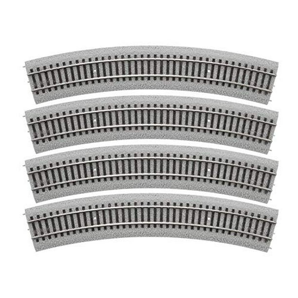 Lionel HO Gauge Track, 20" Radius Curve MagneLock 4Pack