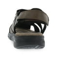 thumbnail image 2 of Weatherproof Vintage Mens Cory Faux Leather Casual Fisherman Sandals, 2 of 4