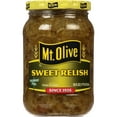 thumbnail image 2 of (12 pack) Mt. Olive Sweet Relish, 16 fl oz Jar, 2 of 8