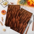 thumbnail image 3 of Burnt Orange Forest Microfiber Kitchen Towel, Pine Trees Modern Mysterious Art Soft Absorbent Dish Towels, Quick Drying Washable Dishcloths for Kitchen Cleaning, Drying Dishes, 18x28 Inches, 3 of 9