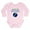 Petal Pink, variant on CafePress - Best Mommy In The World Body Suit - Long Sleeve Cotton Baby Bodysuit