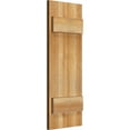 thumbnail image 2 of 10 3/4"W X 28"H Timbercraft Two 5 3/8" Boards Joined Board-N-Batten Shutters, Rough Sawn Western Red Cedar (Per Pair), 2 of 13