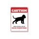thumbnail image 1 of (Metal de aluminio) Letrero de metal con precaución de Springer Spaniel inglés patrullado para decoración de pared. Cuidado con las mascotas. Tamaño: 8 x 12 pulgadas, 1 of 4