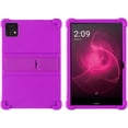 thumbnail image 2 of elitegadget Case for T-Mobile Revvl Tab 5G 10.36" Tablet 2023 Released - Soft Slim Lightweight Protective Silicone Stand Cover Case + 1 Random Color Stylus (Purple), 2 of 5