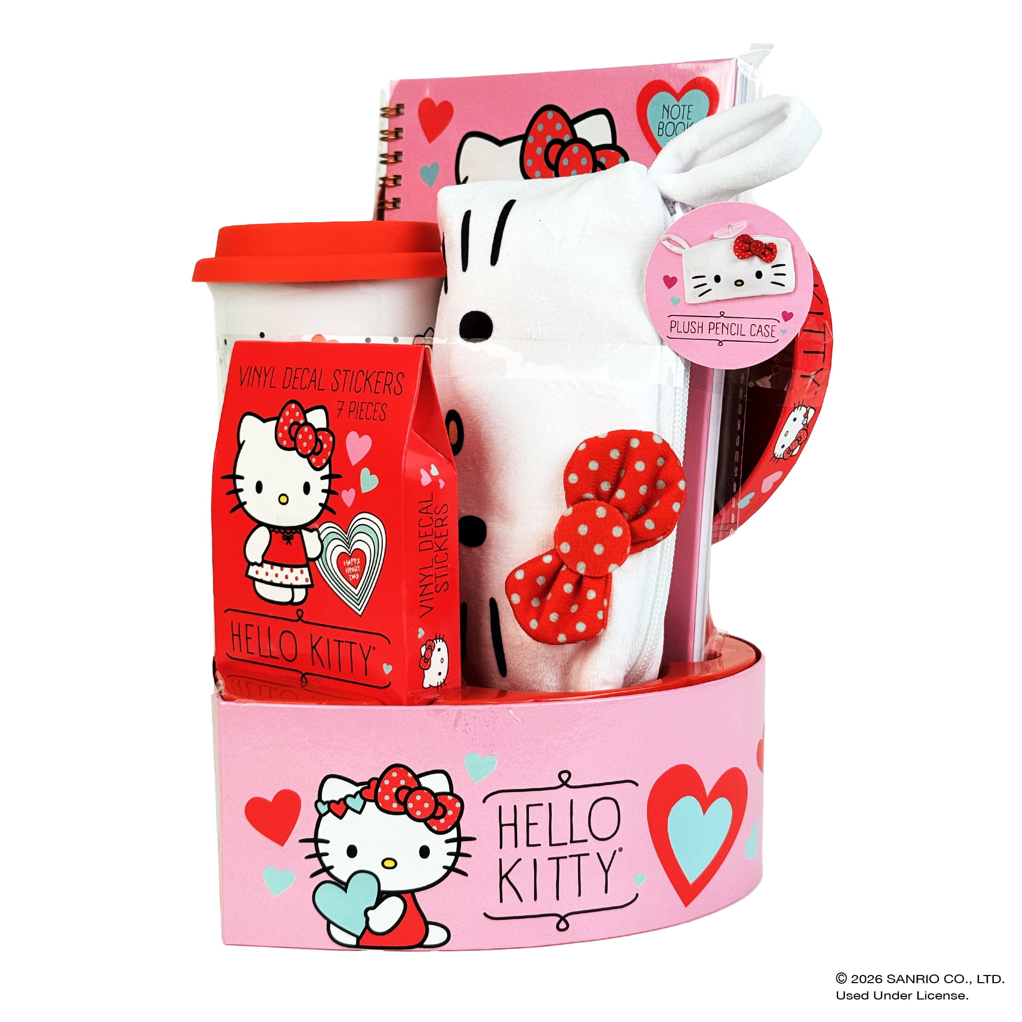 Hello Kitty Heart Box Valentines Gift Set