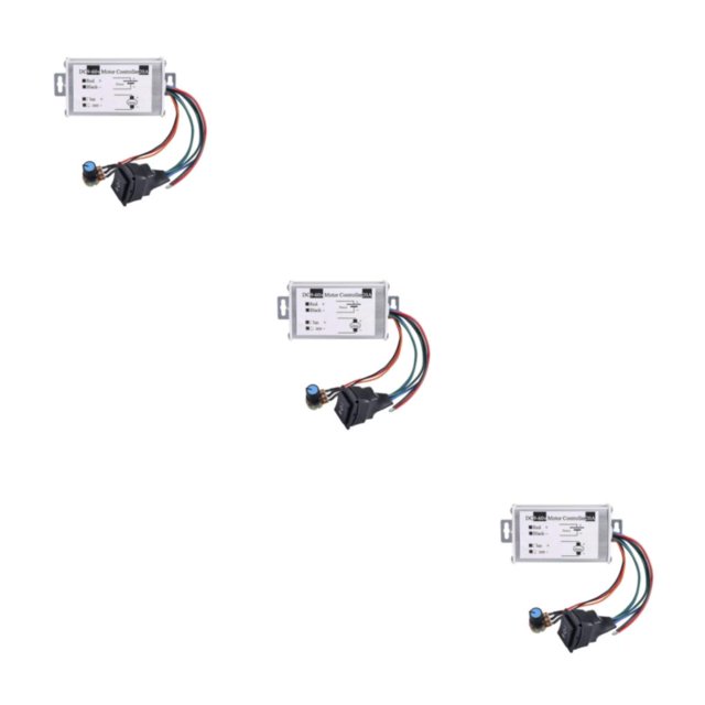 kurtrusly Régulateur de Vitesse Régulateur de Tension de Réglage de la Voiture Fournit Facilement Installer Fine Exécution Réglable Contrôleurs de Moteur 3Set
