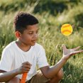 thumbnail image 3 of SASABAXI 8Pcs Yellow PU Sponge Soft Practice Baseballs for Outdoor Sports Training and Safe Playing, 3 of 8
