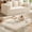 Beige, variant on Convertible Sofa Bed Couch, 78’’ Oversized 4-in-1 Boneless Couches with Removable Armrests Backrest, Corduroy Futon Sofa Bed, Foldable Mattress Sleeper Sofa for Living Room Bedroom