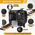 thumbnail image 4 of Conjunto de faros delanteros LIWEDFG para GMC Sierra 1500 2016-2018 LED, 4 of 8