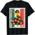 thumbnail image 2 of 100% Cotton Hispanic Heritage Mexican American Floral Dancer Woman T-Shirt, 2 of 5