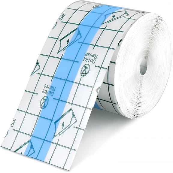 QARUN Transparent Dressing Adhesive Bandage Waterproof Clear Adhesive Bandages Stretch Tape for Tattoos Swimming (2 Inch x 10.94 Yard)