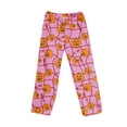 thumbnail image 3 of Trgacdwlo Halloween Fleece Pj Pants Women Funny Pumpkin Flannel Pajama Pants Women Fall Winter Thermal Womens Sleep Pants, 3 of 7