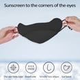 thumbnail image 4 of LongDay Silk Mask Summer Sun Protection Masks For Women Breathable Ear Masks Protect Eyes From UV Rays Anti Dust Breathable Full Face Masks Reusable and washable, 4 of 10