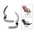 thumbnail image 1 of 2 Pieces Office Chair Armrest Gaming Chair Arms Accessories for Gaming Chair Argent, 1 of 10