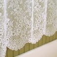 thumbnail image 2 of Heritage Lace Floret 72-Inch by 72-Inch Shower Curtain, White, 2 of 2