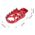 thumbnail image 2 of ALLTIMES Repose-Pieds en Aluminium Larges Repose-Pieds pour Sur Ron Light Bee, 2 of 9