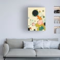 thumbnail image 3 of Trademark Fine Art Jazzberry Blue Reaction 2 Canvas Wall Art, 3 of 4