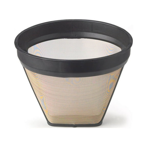 Fino Gold Mesh Permanent Coffee Filter, Number 2-Size Filter, Brews 2 to 6-Cups