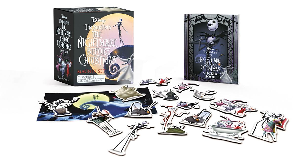 Disney Tim Burton S The Nightmare Before Magnet Set Paperback Com Nightmare Before Magnet Set, Tim Burton Nursery Bedding