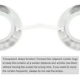 thumbnail image 6 of Unique Bargains Curtain Grommets Eyelets Rings Home Window Decor 16pcs Gray, 6 of 6