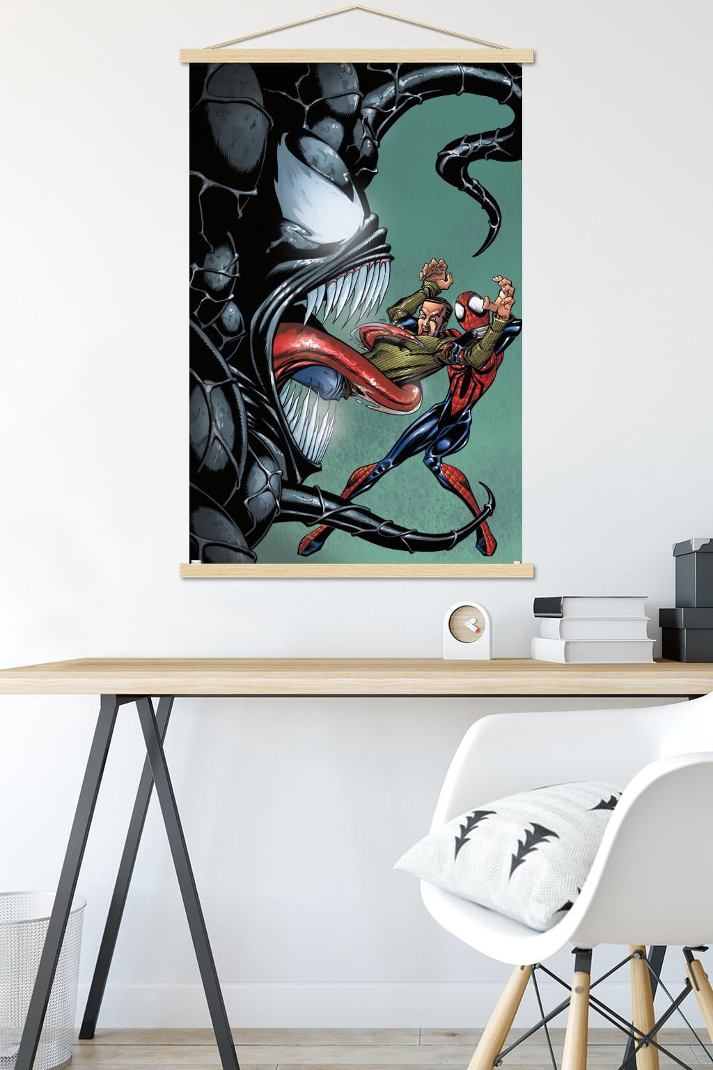 Marvel Comics - Spider-Girl, Norman Osborne - Spider-Girl #82 Wall Poster with Wooden Magnetic Frame, 22.375" x 34"