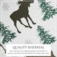 thumbnail image 2 of Great Bay Home Rustic Lodge Reversible Reversible Quilt Set With Shams (Full / Queen, Moose - Chocolate), 2 of 6