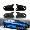 thumbnail image 2 of Ox Horn Car Rearview Mirror Cover For Toyota Camry/Avalon/CHR/Prius 2018-2020 Rear View Mirror Cover Trim, 2 of 6