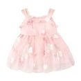 thumbnail image 2 of 6 Months-3 Years Girls Dresses Flower Girl Wedding Party Tulle Princess Dress Birthday Tutu Formal Gown Prom Dress Pink 2-3 Years, 2 of 7