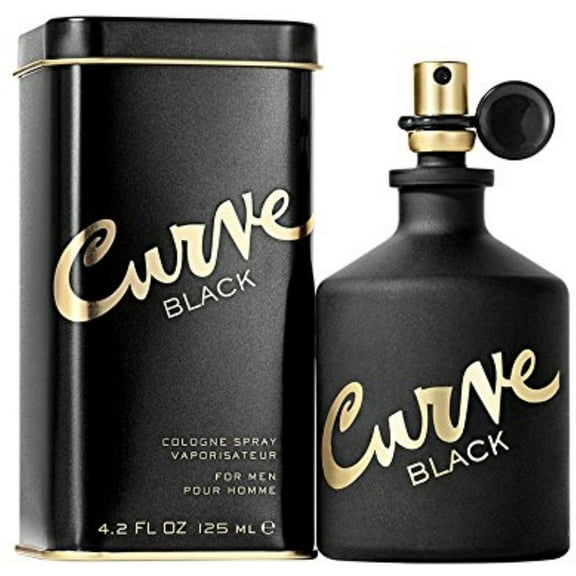 Liz Claiborne Curve Black Cologne, For Men 4.2 oz (Pack of 4)