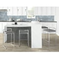 thumbnail image 3 of LumiSource Fuji Stacker 26" Fixed-Height Counter Stool - Set of 3, 3 of 6
