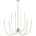 thumbnail image 5 of 52699PN Kichler Lighting Malene - 8 Light Chandelier-43.5 Inches Tall and 45.25 Inches Wide-Polished Nickel Finish, 5 of 7