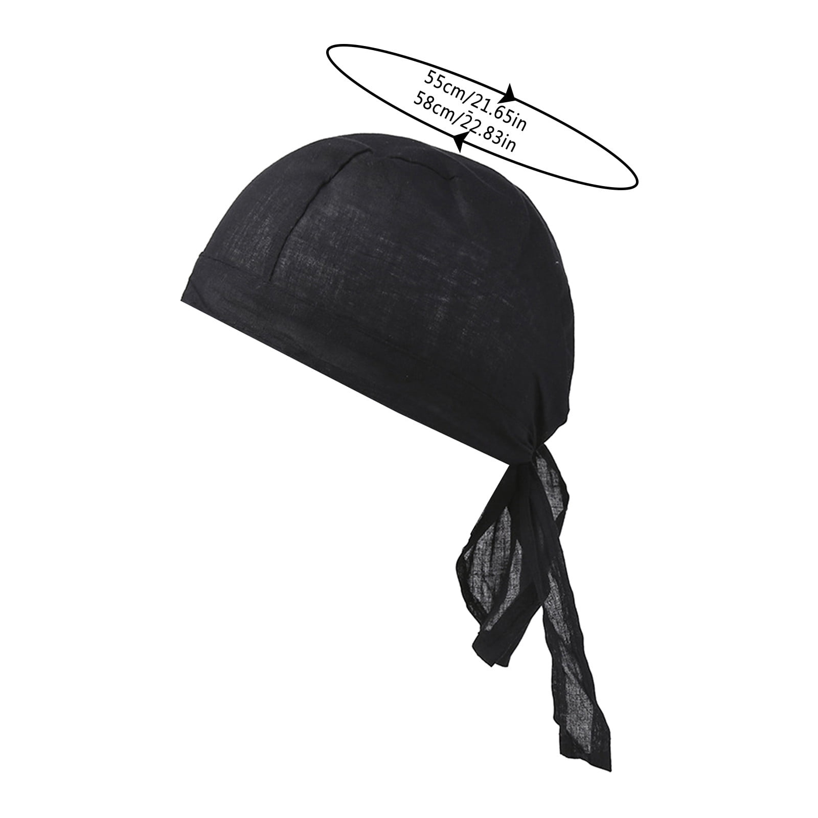 Women's Foldable Handmade Soild Print Cotton Chemotherapy Hair