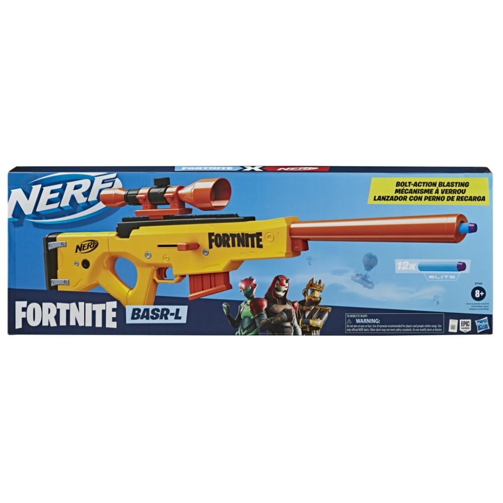 Lanzador Nerf Hasbro Fortnite BA Sniper Rifle Walmart en línea