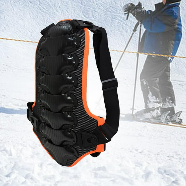 Protector de espalda para , equipo de protección de ciclismo grueso para bicicleta de montaña, patinaje de Snowboard al aire libre Negro DYNWAVEMX Protector de espalda para niños