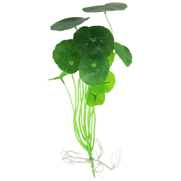 Summer Deal！ Eguiwyn 1 Coin Grass 1Pcs/Set Artificial Plants Real Looking Cute Faux Plant Artificial Plants Artificial Pond Decor for Pond Pool Aquarium Decoration