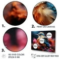 thumbnail image 3 of Designart "Stellar Tinted Avian Scene" Animals Bird Picture Framed Wall Art Living Room, 3 of 5