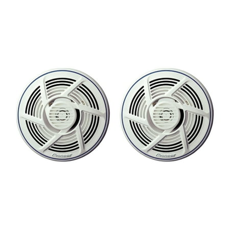 Pioneer 13" White Power Audio Nautica Marine Series 160W Speaker