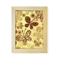 thumbnail image 1 of Yellow Wallpaper Desktop Adorn Photo Frame Display Art Painting Wooden, 1 of 3
