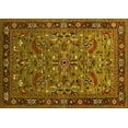 thumbnail image 1 of Ahgly Company Indoor Rectangle Oriental Yellow Industrial Area Rugs, 8' x 12', 1 of 4