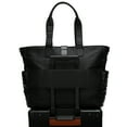 thumbnail image 4 of Voyage 25L Twill and Vegan Leather Weekender Tote Bag, 4 of 9
