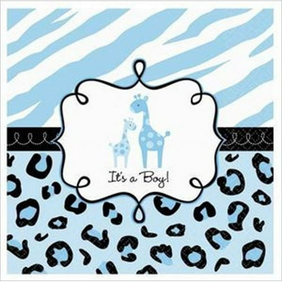 Sweet Safari Boy Lunch Napkins (36ct)