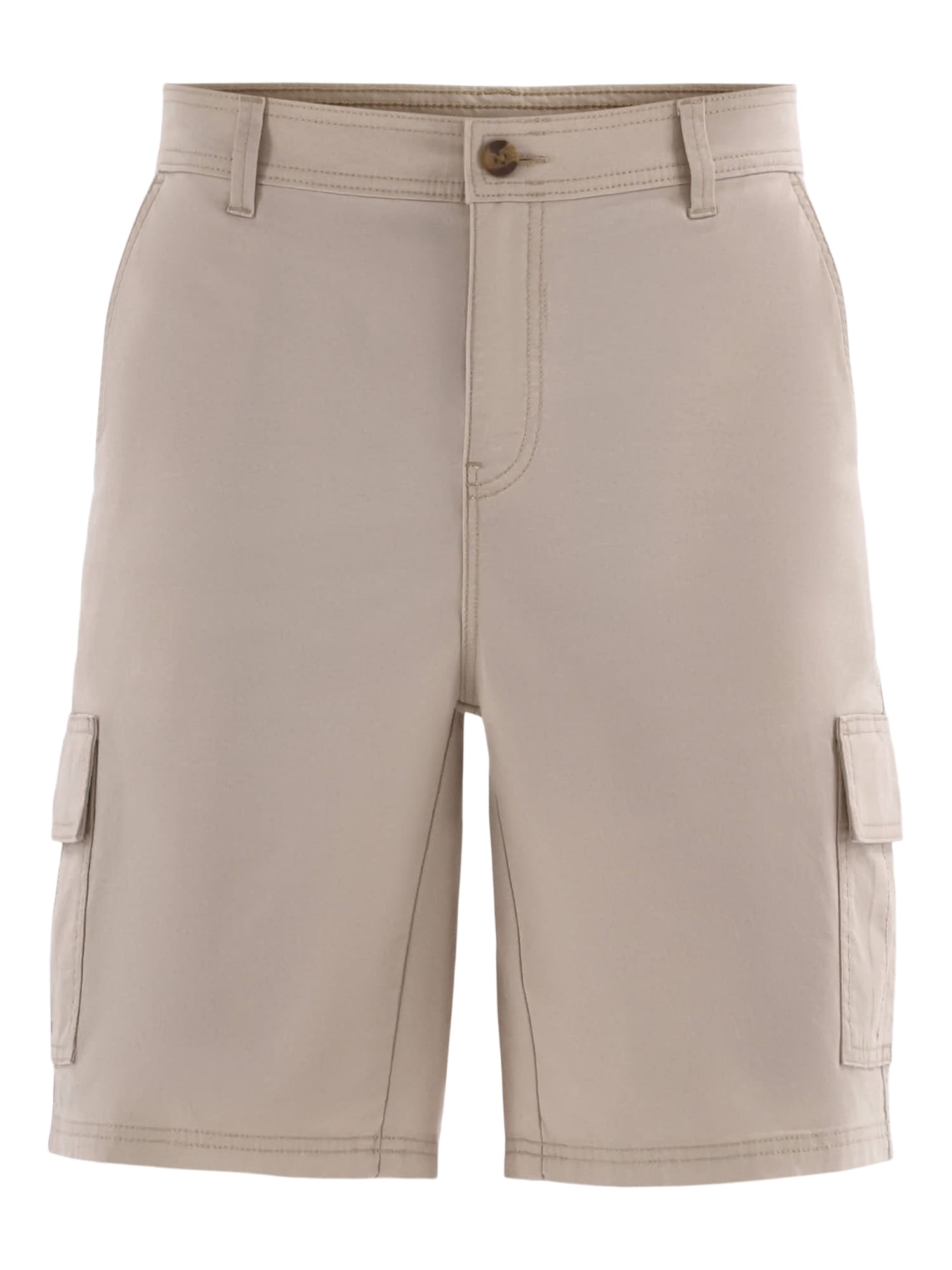 No Boundaries Men's & Big Men's Twill Long Cargo Shorts, 9" Inseam, Sizes XS-5XL