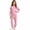 Pink, variant on NordicNest Girls Two Piece Set Casual Fall Outfit with Pocket Kids Plain Color Fashion Sports Outfits Warm Clothes Light Blue,6-7