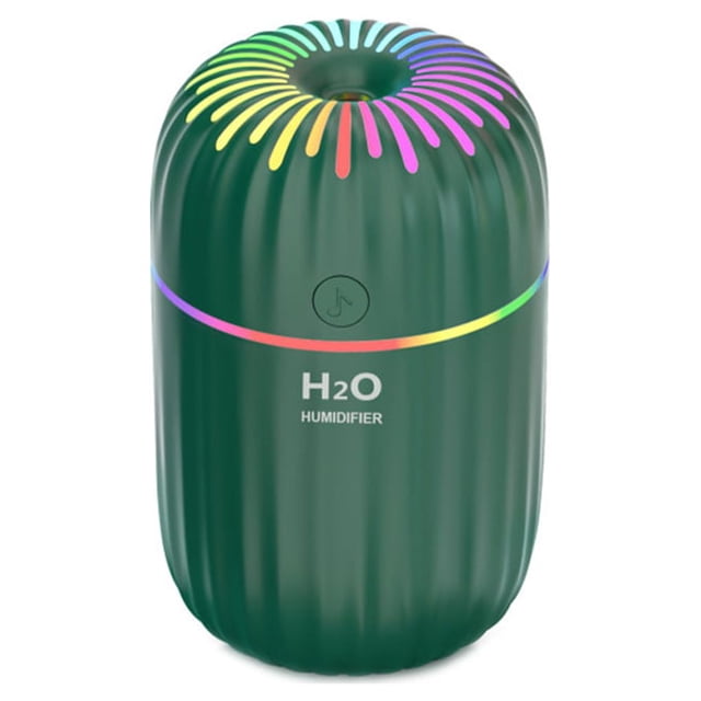 Humidificador de aire Cateissary 300ml modo dual 2W verde