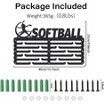 thumbnail image 2 of Medal Hanger Display Sports Medal Holder Award Metal Medal Organizer Ribbon Display Holder Rack Wall Mounted Race Non-Slip Hooks for Athletes Gifts, 2 of 5