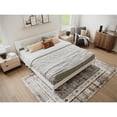 thumbnail image 3 of Pemberly Row King Solid Wood Modern Low Profile Platform Bed in White, 3 of 14
